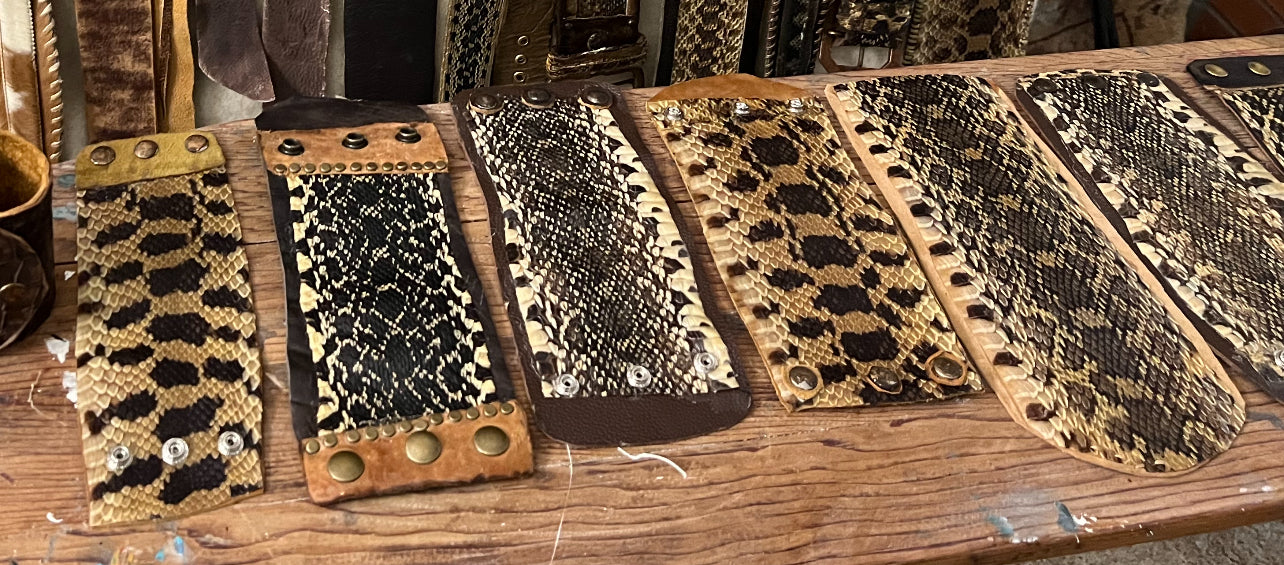 SNAKESKIN ARM BAND