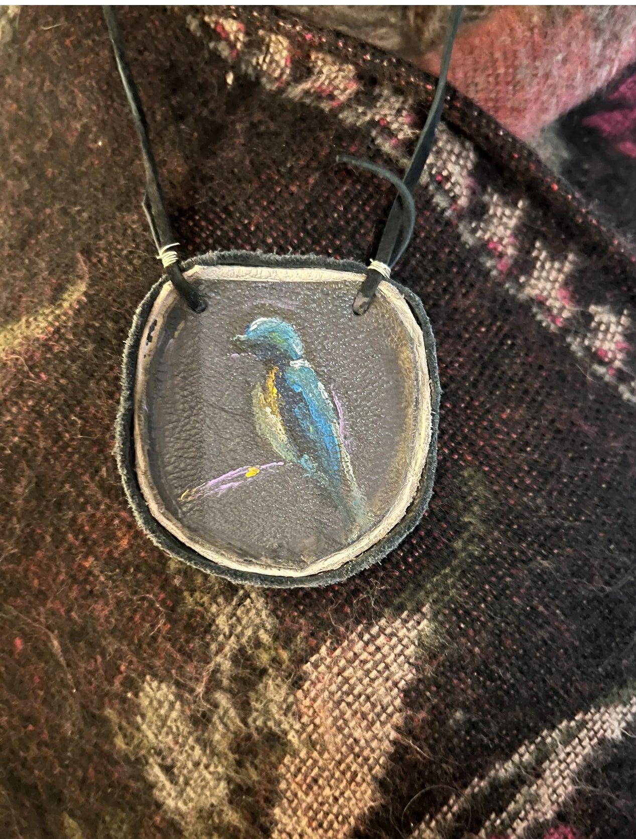 LEATHER NECKLACE - #121