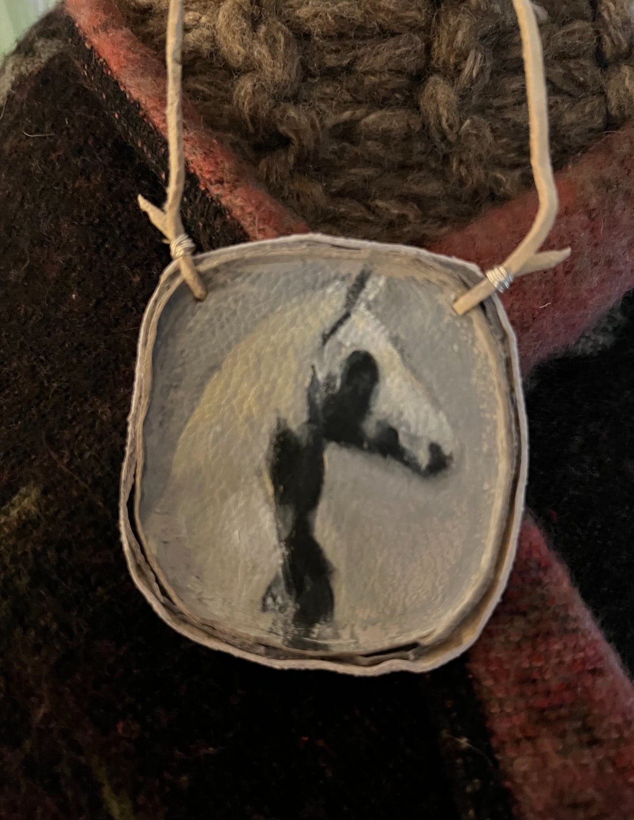 LEATHER NECKLACE - #154