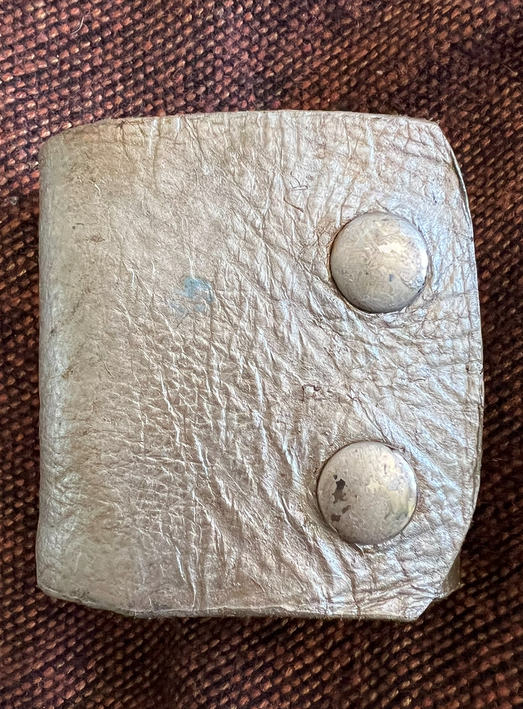 LEATHER BAND ALLOVER SILVER- #B123