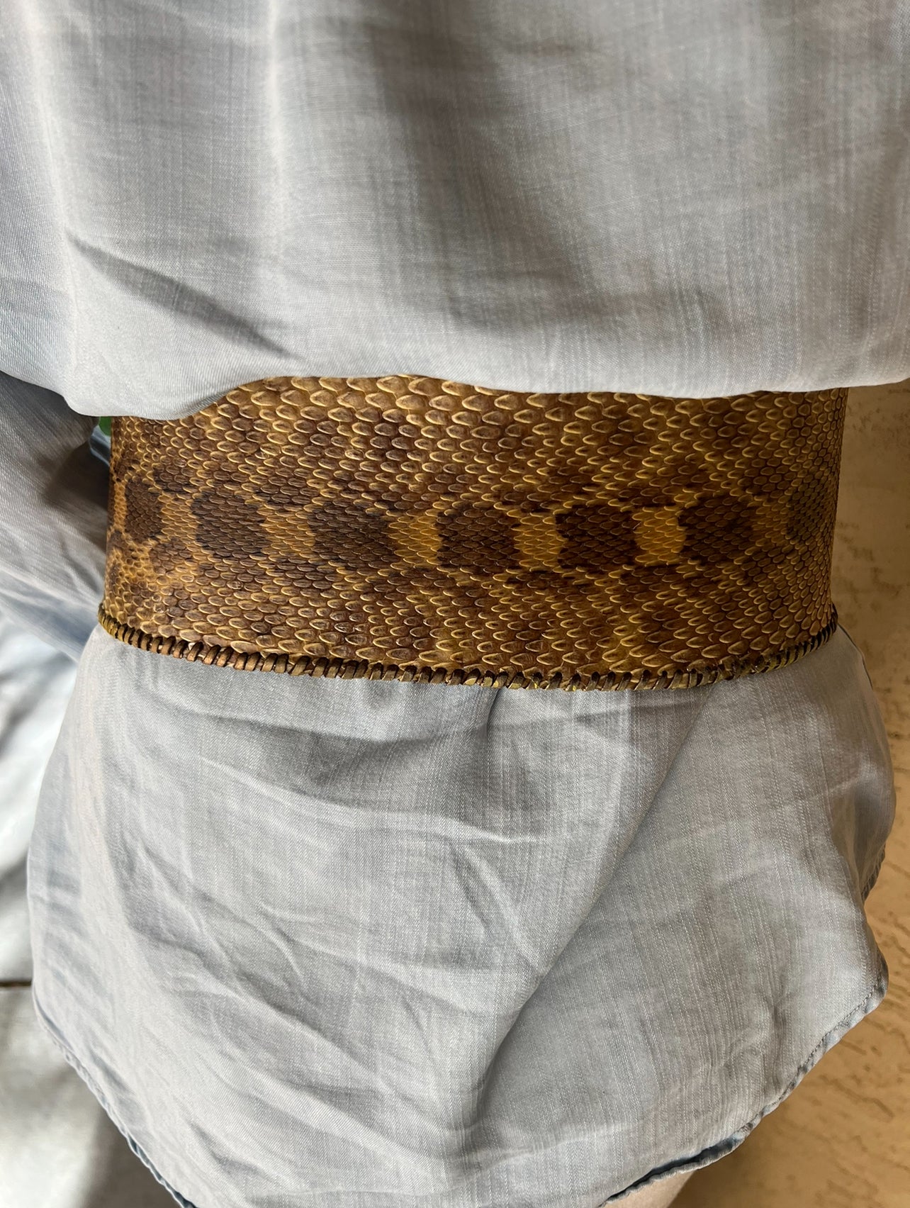 SNAKESKIN BELT - #BT103